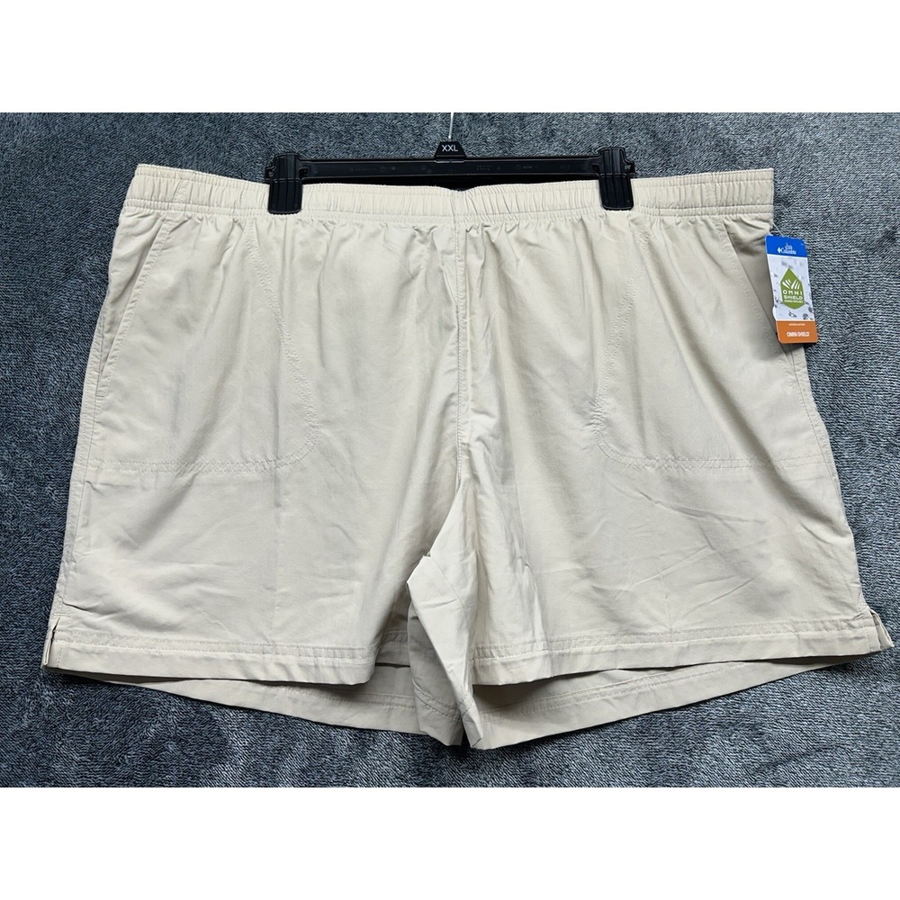 Columbia Womens Size XL Beige Sandy River II Athletic Shorts